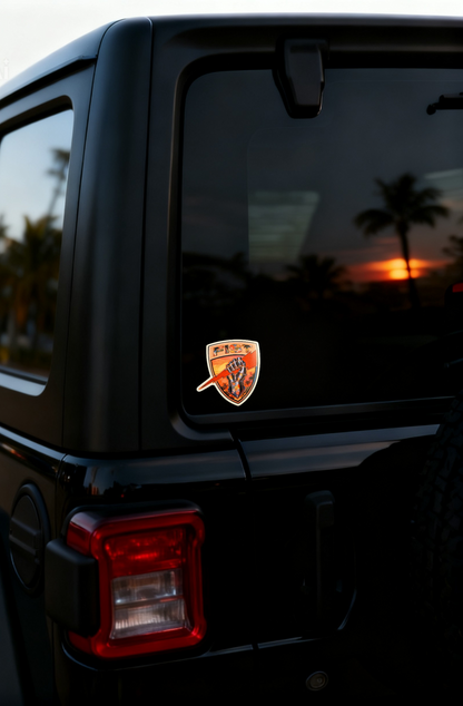 Beach vibes decal