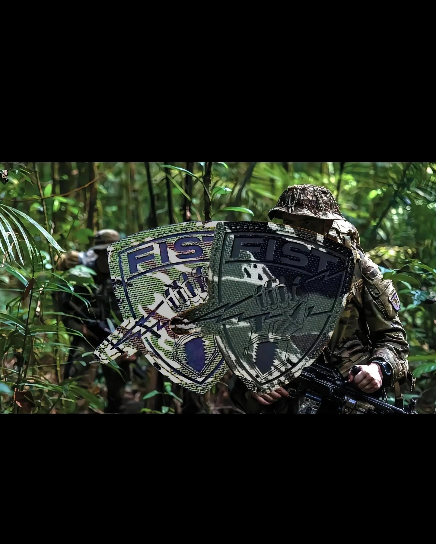 IR JUNGLE THEATER FIST PATCH