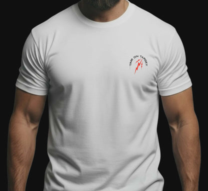 Call me white tee shirt des 1