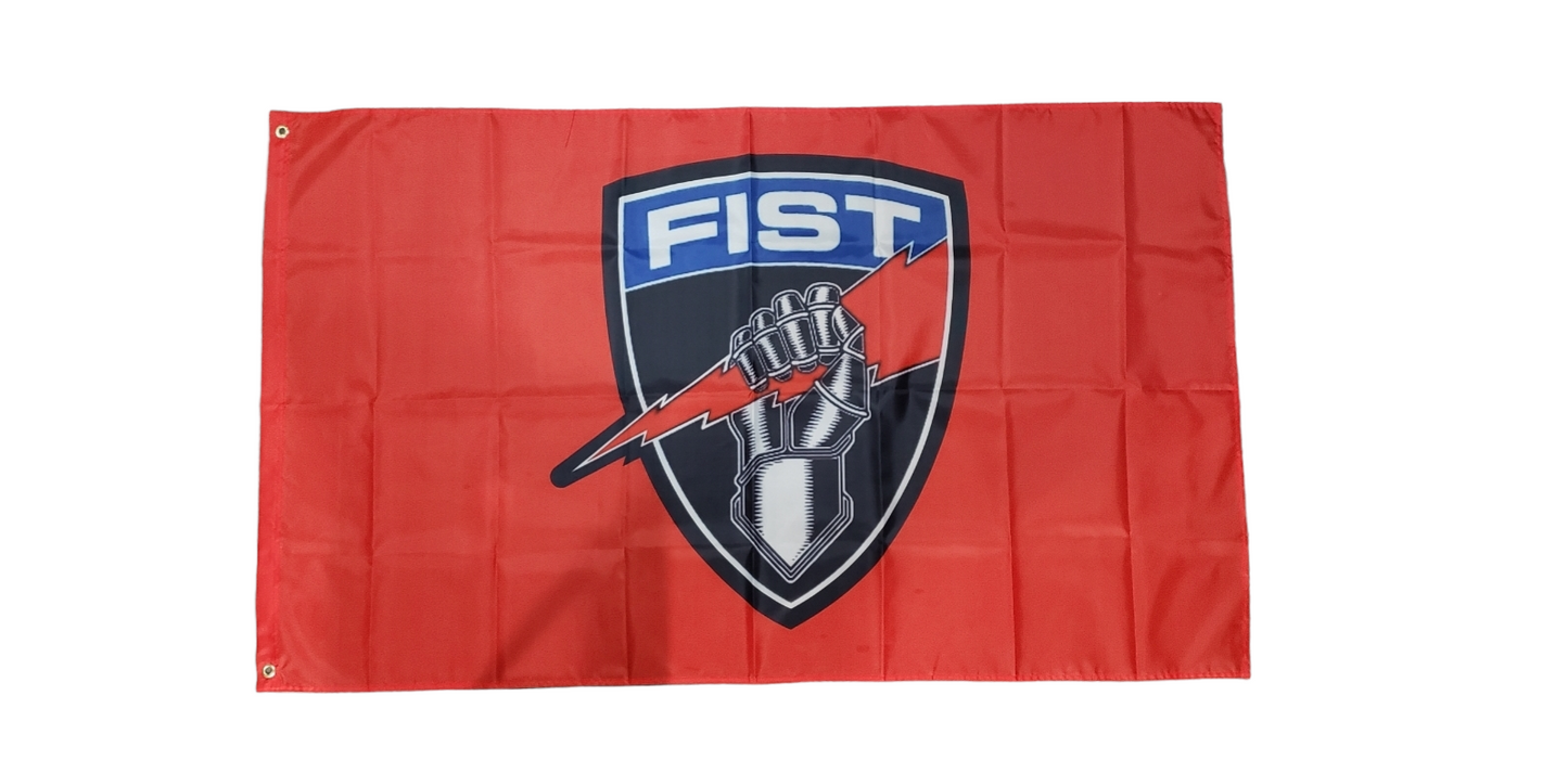 FIST FLAG 3'x5' DES1