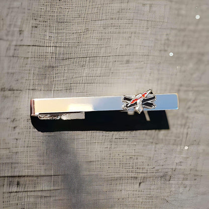 CHROME TIE CLIP DES1