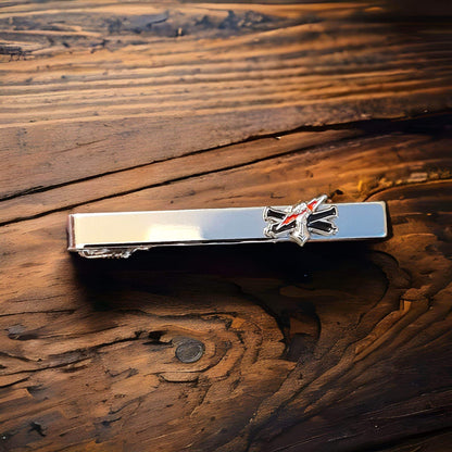 CHROME TIE CLIP DES1