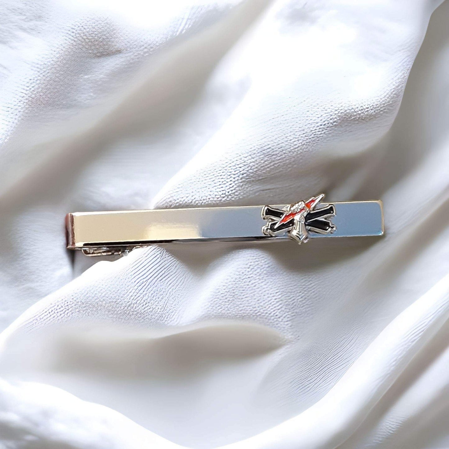 CHROME TIE CLIP DES1